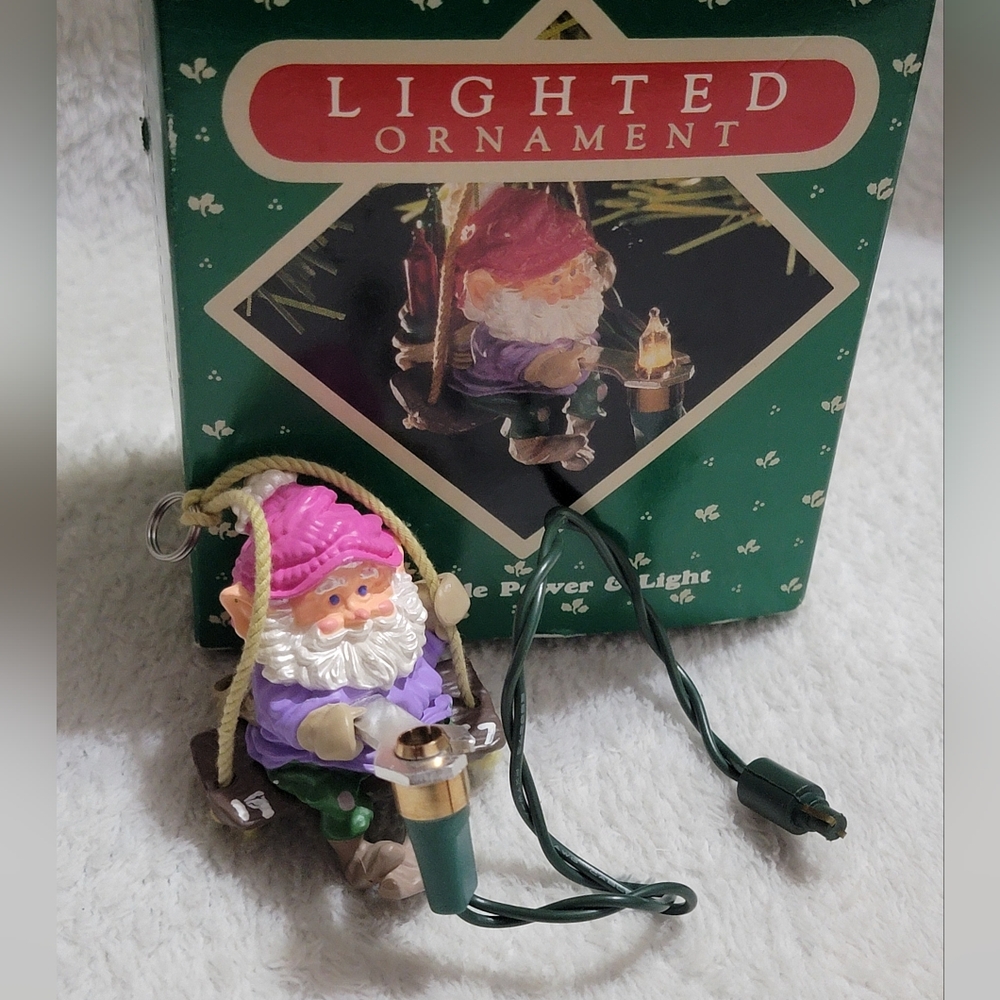 Vintage 1987 Hallmark Gnome Ornament